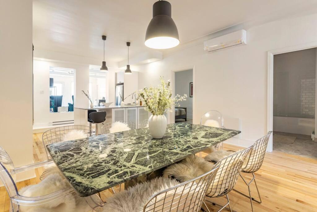 דירות מונטריאול Charm & Luxury Vacation Headquarters To Downtown! מראה חיצוני תמונה